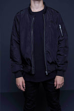 Load image into Gallery viewer, Bomber Jacket - Bomber Jacket - Black
